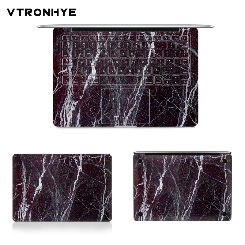

Marble series Laptop Stickers for Apple Macbook pro 13 Sticker Cover for Macbook Air 13.3 15.4 Anti-Scratch PVC Skin Case Coque