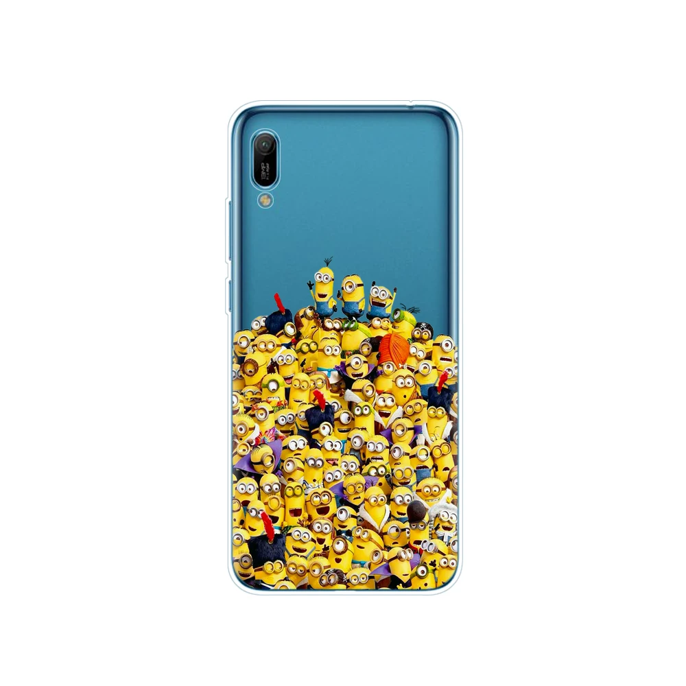 34537 Для huawei Y6 pro чехол бампер Силиконовый ТПУ для телефона чехол на huawei Y6 MRD-LX1 MRD-LX1F Y 6 pro Y6Prime coque fundas - Цвет: 34537