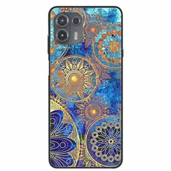 Black Bumper TPU Soft Cover - Shockproof Protective Case - Edge 20 Lite (R20.CH.189)