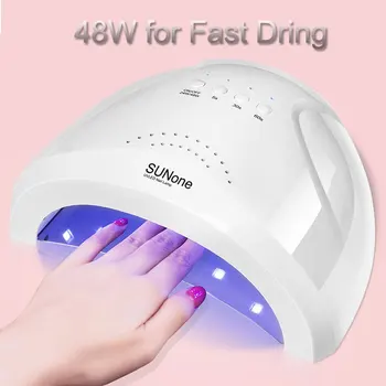 

48W UV LED Lamp for Nails Lamp for Gel Polish Drying 30 LEDs Lamp for Drying Nails Painless Mode Lamp for Nail Gel Dryer
