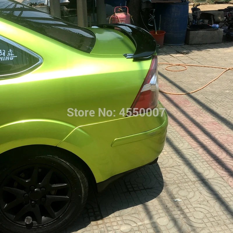 UBUYUWANT для Ford Focus спойлер Высокое качество ABS Материал заднего крыла Спойлер 2006 2007