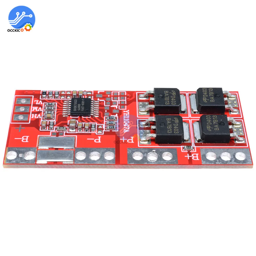 BMS 3S 30A 12 6 V 18650 Защитная плата зарядного устройства литий ионного аккумулятора PCB