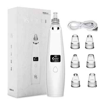 

Electric Blackhead Remover removedor de cravo Pore Cleaner Acne Black Dot Pimple Removal Vacuum Suction Beauty Clean Skin Tool
