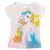 2022 camiseta Unisex de moda de verano con diseño de unicornio, camisetas blancas de manga corta para niños y bebés, camisetas de algodón para niñas, ropa de 3 a 8 años ► Foto 3/6