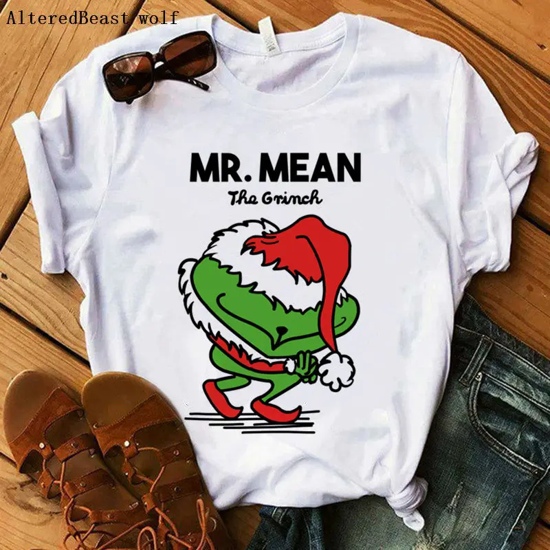 Drink Up Grinches новогодние майки для женщин, подарок, слоган, красные, модные, гранж, вечерние, стильные, эстетические, Забавные футболки, цитата, готика, футболки - Цвет: as picture