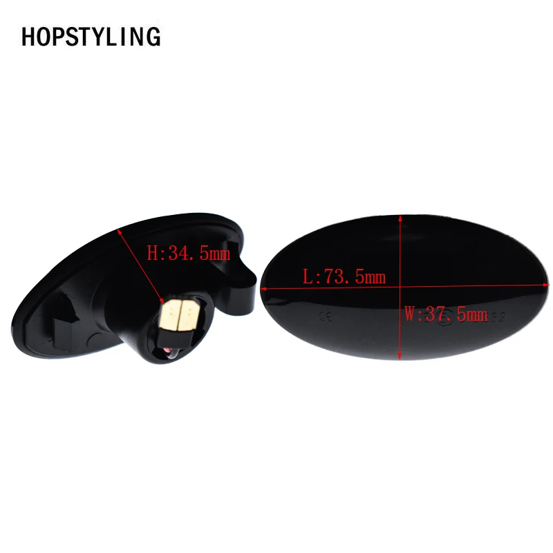 2x 18smd Динамический светодиодный боковой маркер Янтарный Для Suziki Swift 2005-2013 Alto 2009-2013 SX4 2006-2008 указатель поворота