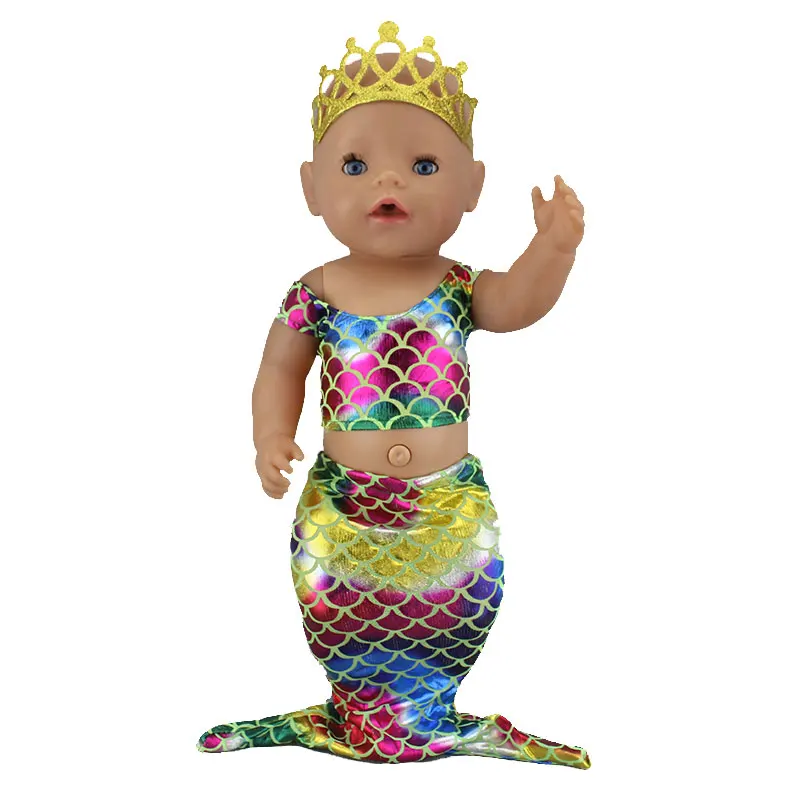 

NEW lovely Mermaid suit Fit For 17 Inch Dolls 43cm Doll Clothes, Doll accessories