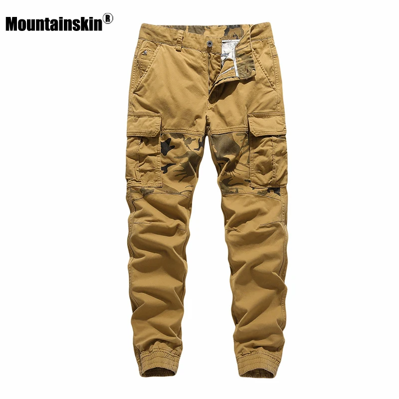 Mountainskin New Men Pants Spring Summer Men's Sports Casual Pants 2020 Fasion Camouflage Patchwork Cargo Trousers Male SA907 Mountainskin New Men Pants Spring Summer Men's Sports Casual Pants 2020 Fasion Camouflage Patchwork Cargo Trousers Male SA907