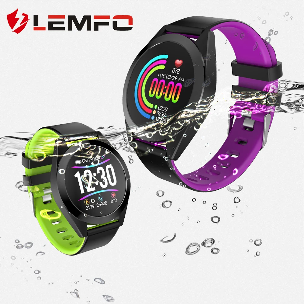 LEMFO G50 Смарт часы мужские женские спортивные Ip67 Водонепроницаемый Bluetooth