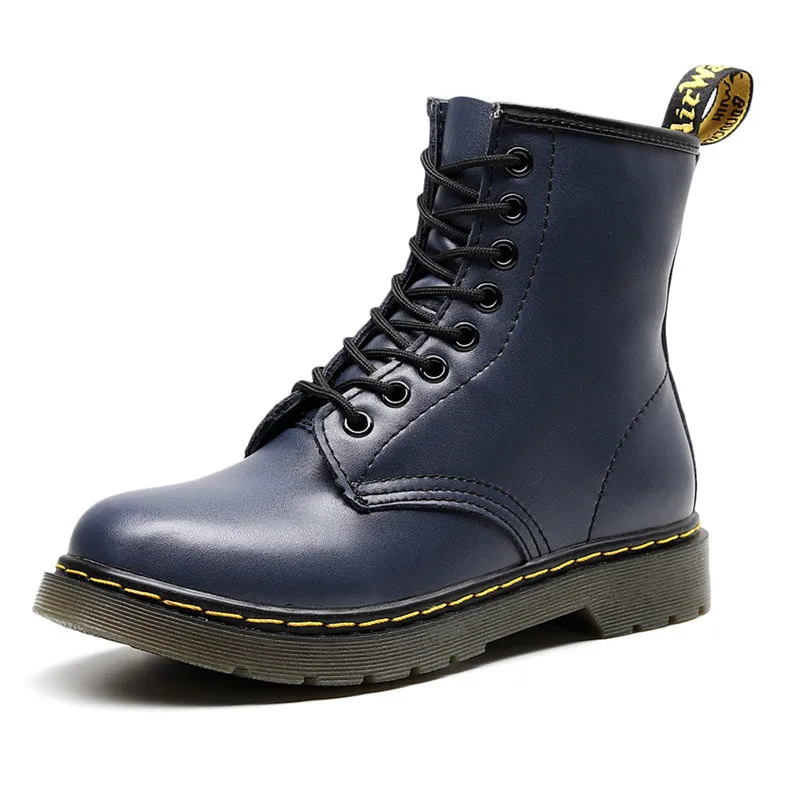 

Martin Boots Men 1460 Large Size England Hight-top Couples Short Boots Autumn And Winter plus Velvet Genuine Leather Boots Men A