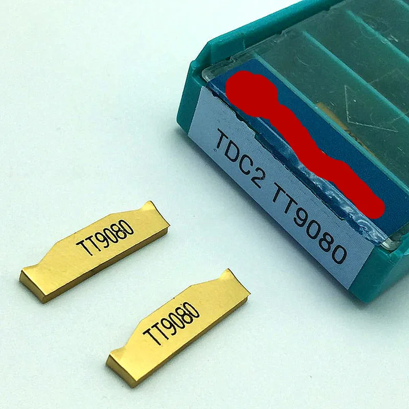 2mm 3mm 4mm lathe tools TDC2 / TDC3 TDC4 TT9080 are used for grooving and cutting CNC tools. | Инструменты