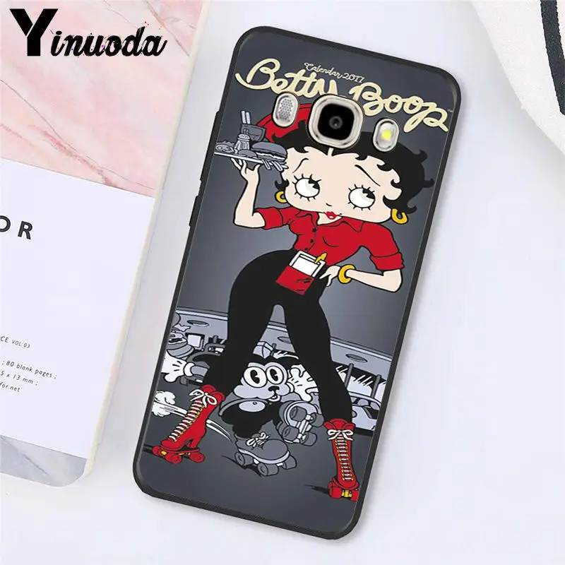 A9 Yinuoda betty boop чехол для телефона для samsung Galaxy J7 J6 J8 J4 J4Plus J7 DUO J7NEO J2 J5 Prime - Цвет: A9