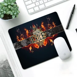Caminho do exílio pequeno computador gamer completo mi almofada 5 ga mi ng acessórios anime mouse pad mousepad teclado para bússola tapete de mesa mi ce