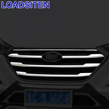 

Decorative Modified Chromium Window Front Bumper Grille Exterior Bright Sequins Sticker Strip Decoration 15 FOR Hyundai Tucson