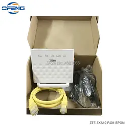 100% оригинальный новый zte волоконно-оптический модем F401 EPON ONU 1GE для оптоволоконного сетевого маршрутизатора такой же функции, как huawei ONU HG8010H