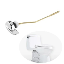 OULII угол установки Боковое крепление туалетный Рычаг Ручка для TOTO Kohler резервуар для унитаза(серебро+ золотой