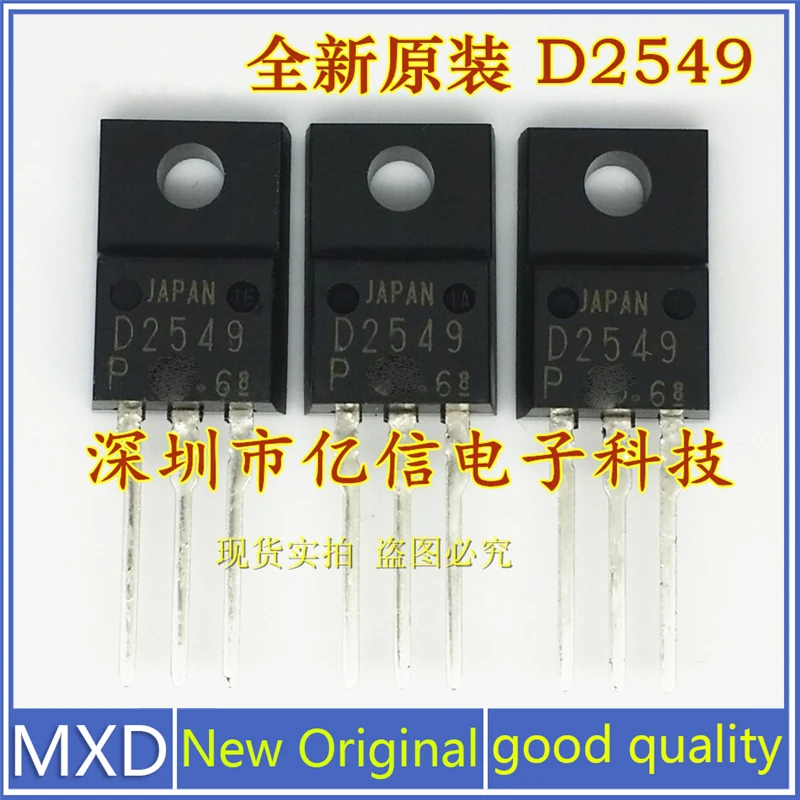

5 шт./лот новый оригинальный 2SD2549 D2549 TO220F хорошее качество
