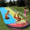 Giant Surf Water Slide Fun Lawn Water Slides Pools For Kids Summer PVC Games Center Backyards Outdoor Children Adult Toys 1