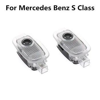 

For Mercedes Benz S Class Car Door Logo Lighting LED Ghost Shadow Projector Welcome Light Lamp For W221 W212 AMG S500 S350