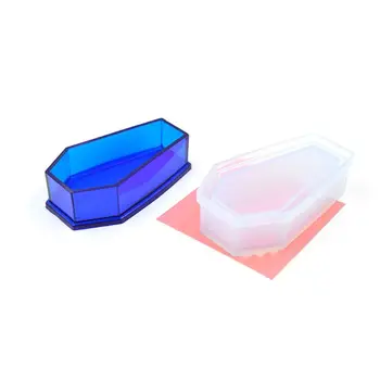 

Resin Casting Storage Box Mould Silicone Coffin Box Mold Halloween Jewelry Tools P0RF
