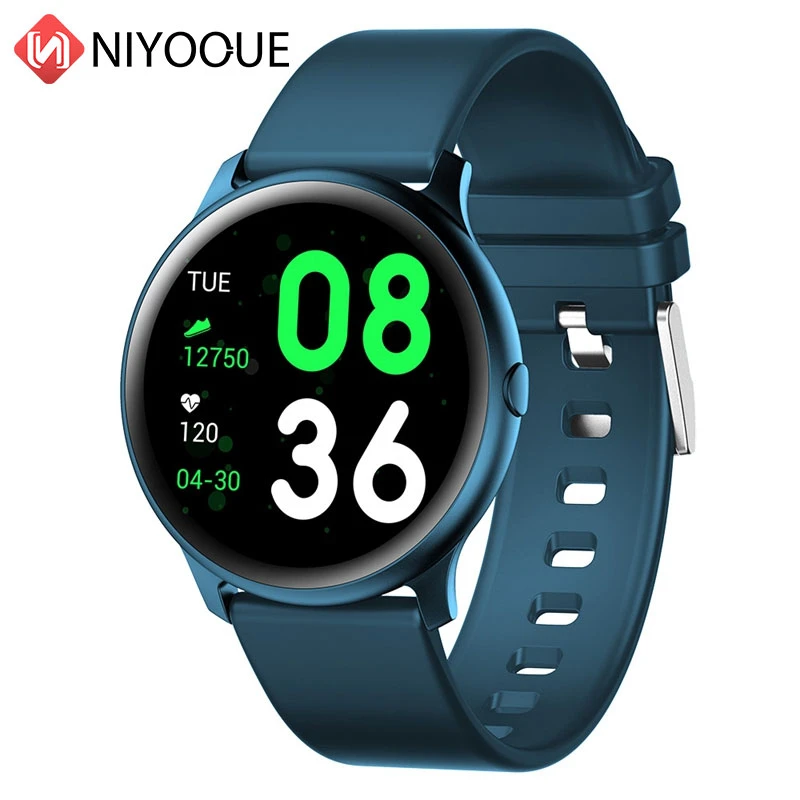 KW19 Fashion Smartwatch Waterproof Wearable Device Heart Rate Monitor Color Display Sports Women Smart Watch For Ios Samsung