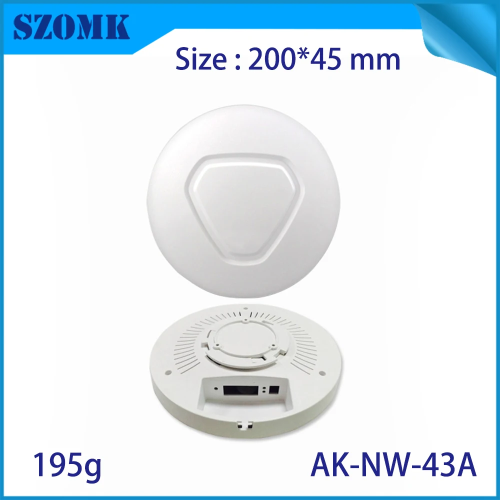 ceiling new design IOT smart home plastic gateway enclosure junction box szomk wireless instrument housing box (5)