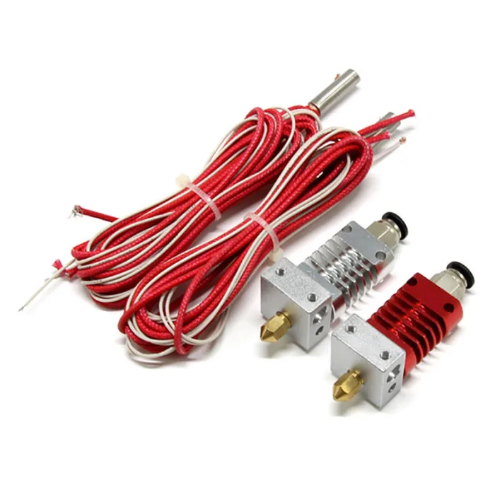 3D полный металлический J-head Hotend экструдер набор 1,75 0,4 мм сопло CR8 CR10 3d принтер части AS99