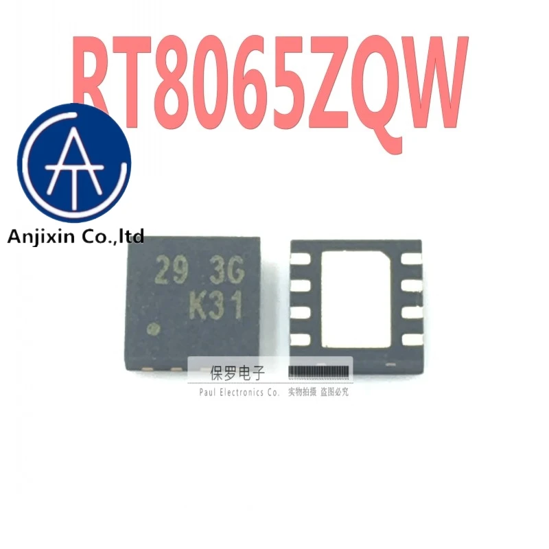 

Регулятор переключения RT8065ZQW, RT8065, Шелковый экран, 29 100%, 10 шт., WDFN-8