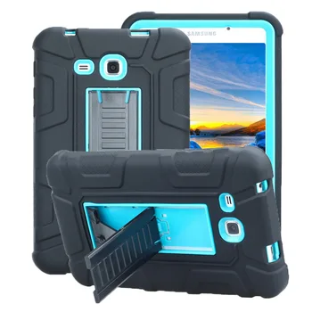 

New Baby Safe Armor Case For Samsung Galaxy Tab A 7.0 2016 T280 T285 Shockproof Hybrid Plastic+Soft Silicon tablet Case+Film+Pen