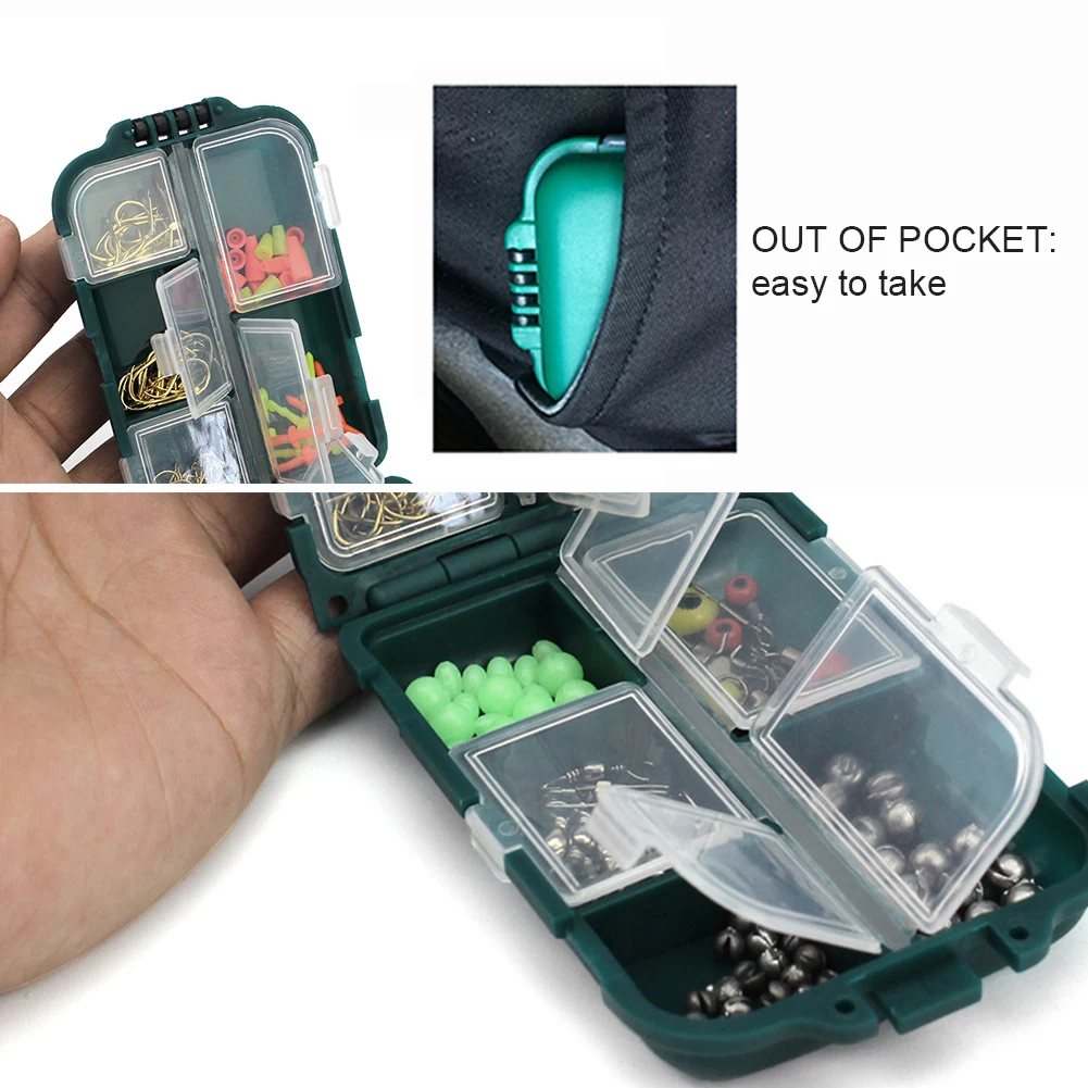 

Fishing Accessories 157 Pcs Tackle Kits Including Jig Hooks Space Beans Split Shots Sinker Slides Stopper with Storage Case