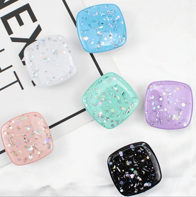 cell phone stand holder Stone shimmering Multi-Function Phone folding Holder for mobile phone universal stand support for tablet computer. phone stand holder