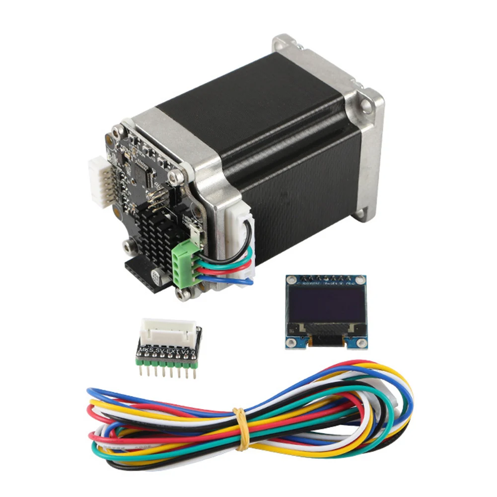 STM32 аксессуары SERVO57B подключение материнская плата Закрытая петля Стабильный металлический адаптер шаговый двигатель набор 3d принтер дисплей пластина