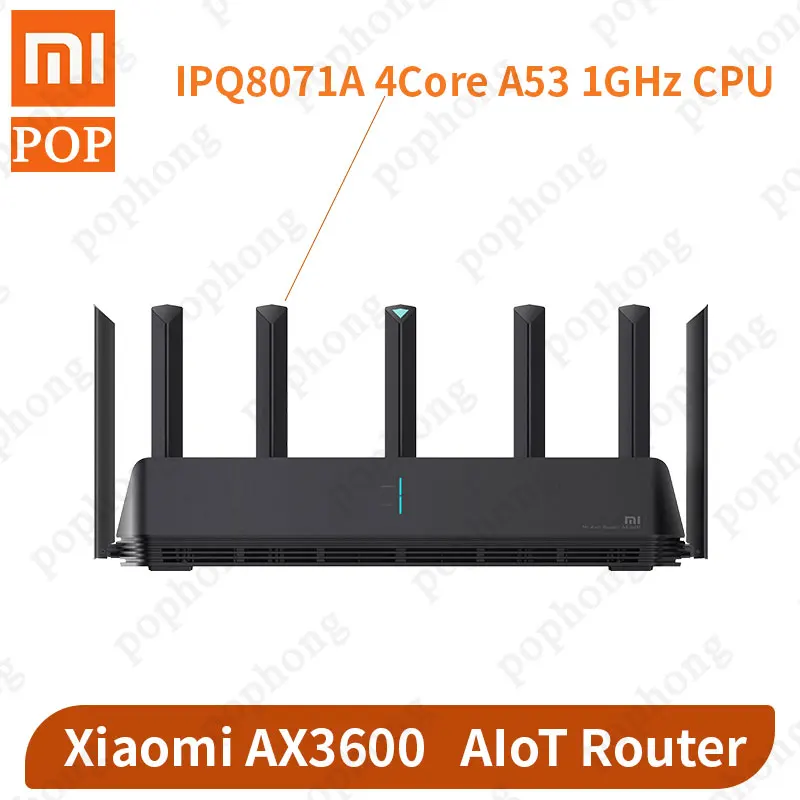 Xiaomi AX3600 AIoT Router Wifi 6 5G WPA3 Wifi6 600Mb Dual banda 2976Mbs