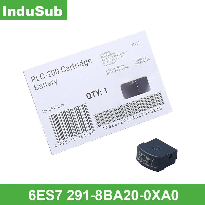 

Compatible S7-200 Series lithium battery 6ES7291-8BA20-0XA0 PLC CPU224XP 6ES7 291-8BA20-0XA0 FREE SHIPPING