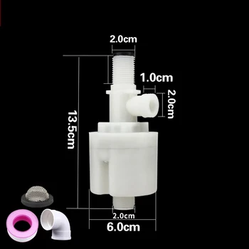 

1/2" Float Ball Valve Automatic Float Valve Water Level Control Valve F/ Water Tank Water Tower