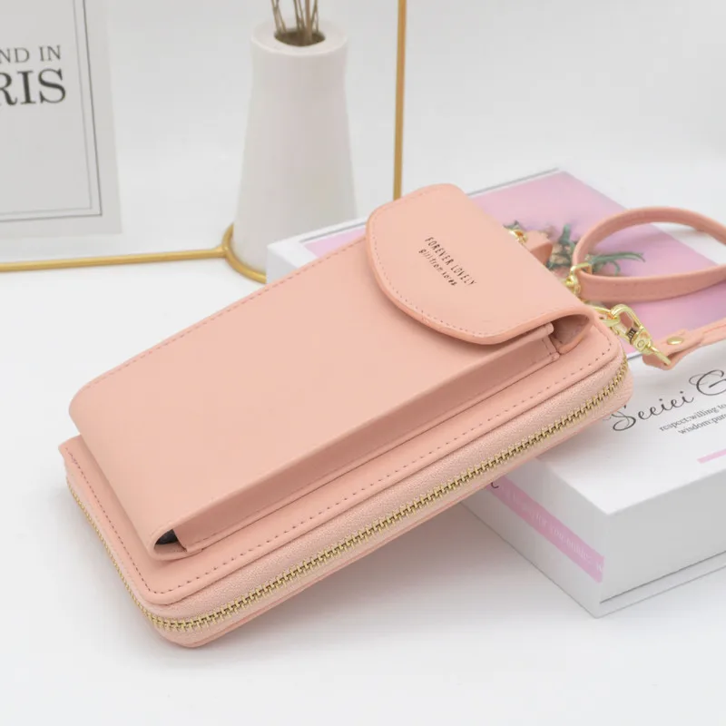 

Long Mobile Phone Bag Female Multi-function Female Messenger Bag Shoulder Bag Lady Wallet Monederos Para Mujer Monedas Y Tarjeta