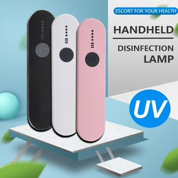 

UVC LED Light Sterilizer 400mAh Portable UV LED Sterilization Lamp Personal Care 265nm LED Ultraviolet Sterilizer Disinfection