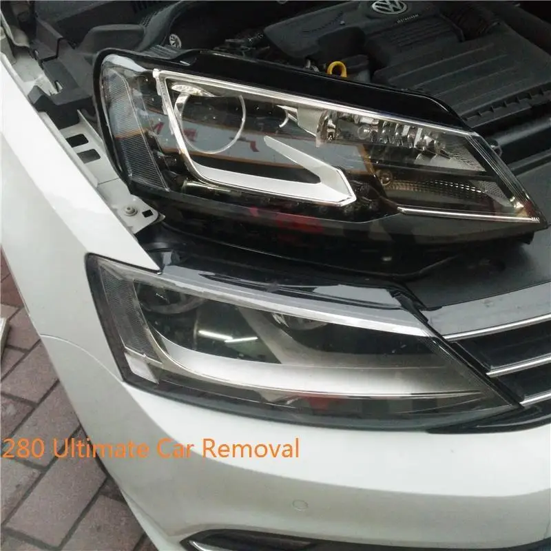 MODEL T Автомобильные Drl боковые поворотники, запчасти, Автомобильные светодиодные фары Cob, задние Автомобильные фары в сборе 15 для Volkswagen Sagitar - Цвет: MODEL T