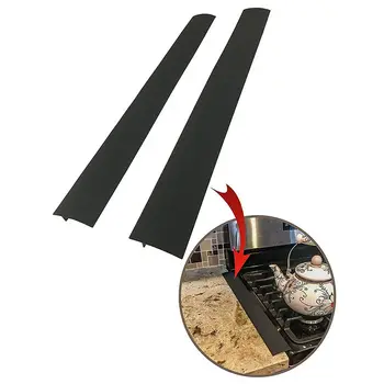 

53.5*5.6*1cm Stove Counter Gap Cover Heat-Resistant Oven Slit Fill Strips Long Gap Filler Household Merchandises Kitchen Dropshi
