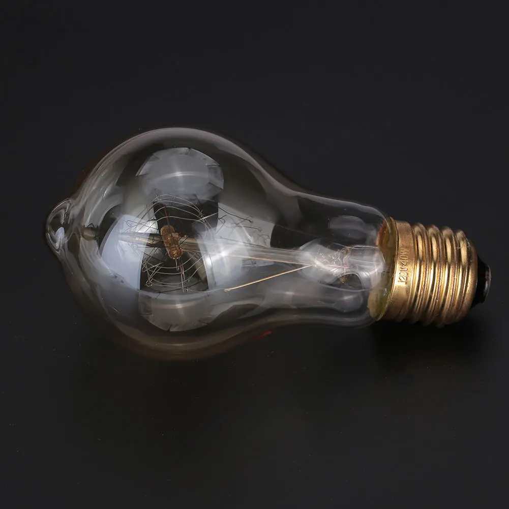 Dimmable A19 Светодиодный светильник накаливания лампа Эдисона 40W 110 V-130 V E26 Янтарный