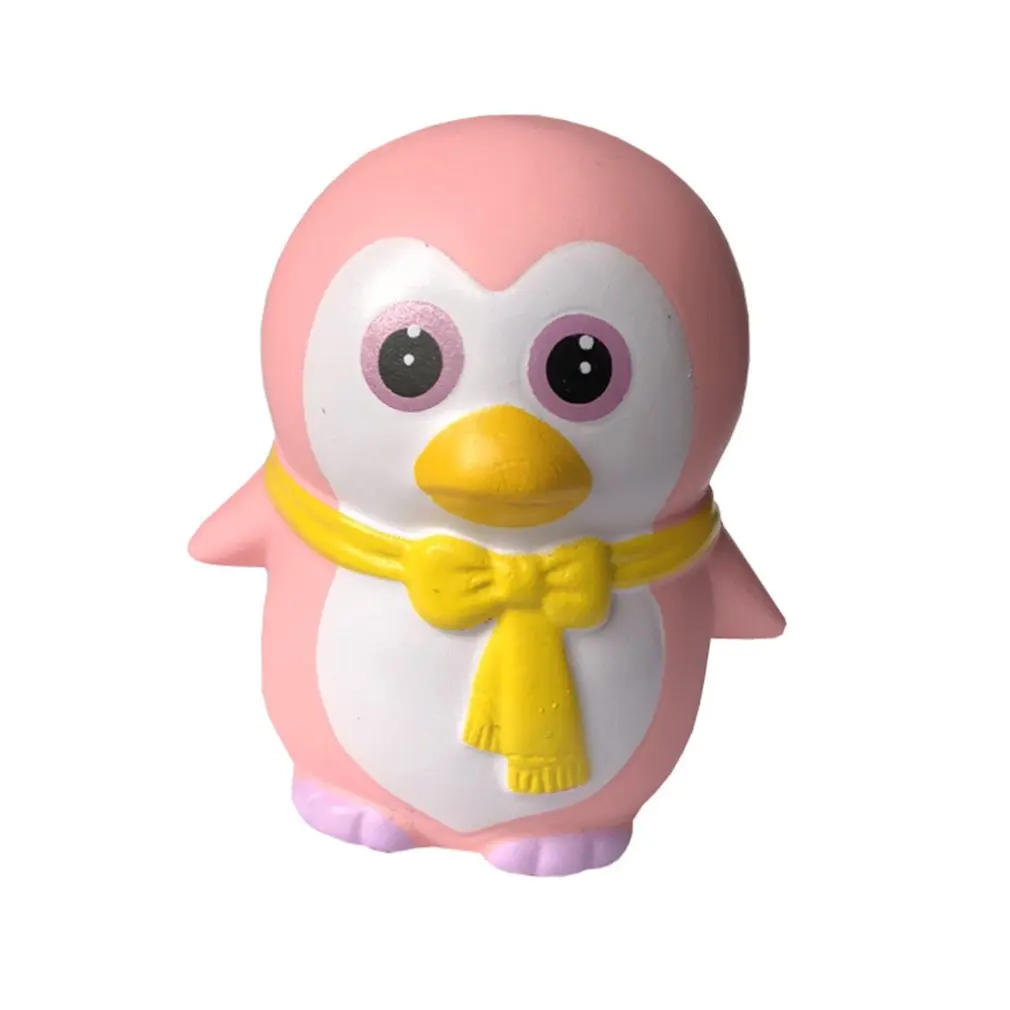 pink Мягкий медленный отскок Пингвин животное игрушка медленный отскок Пингвин животное моделирование модель высвобождение давления игрушка - Цвет: pink