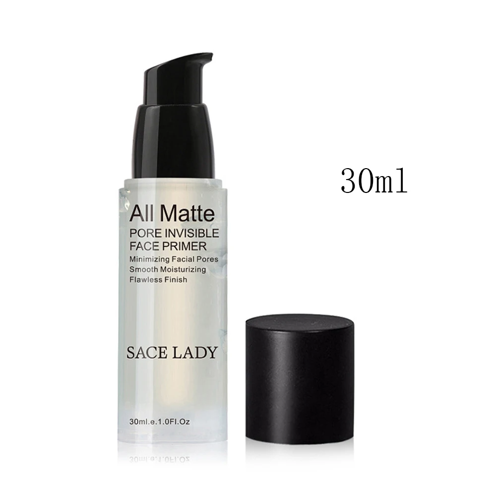 30ml SACE LADY уход за лицом основа под макияж лосьон размытие грунтовка макияж основа для лица контроль масла матовый скрывает поры косметика - Цвет: 30ml