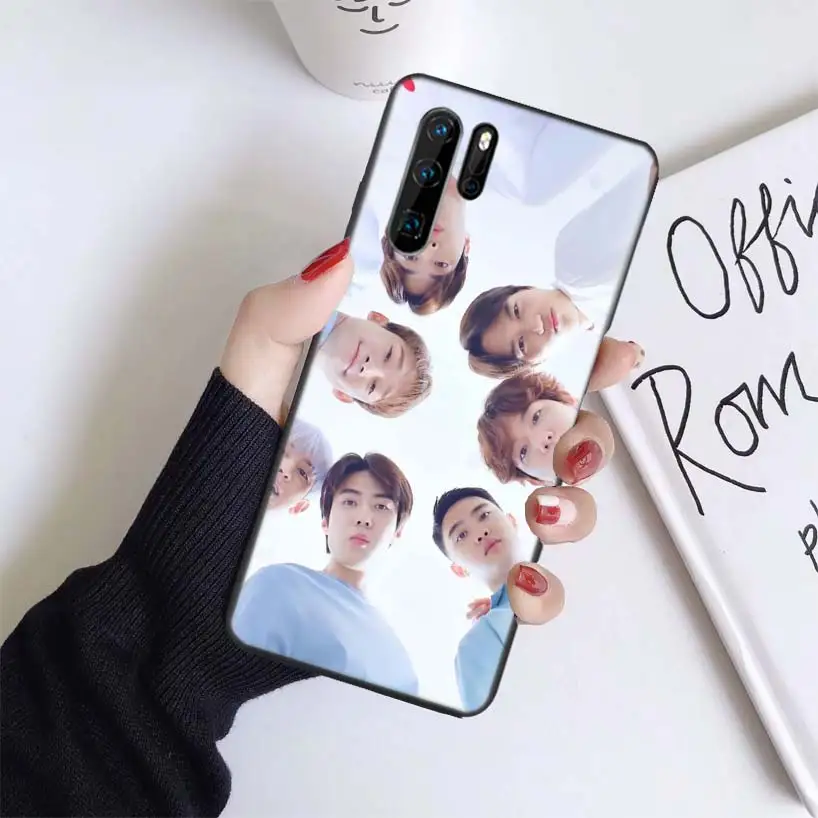 Черный чехол Kpop EXO для huawei mate 30 20 10 P30 P20 P10 Pro Lite P Smart Z мягкий чехол для телефона - Цвет: BS263-8