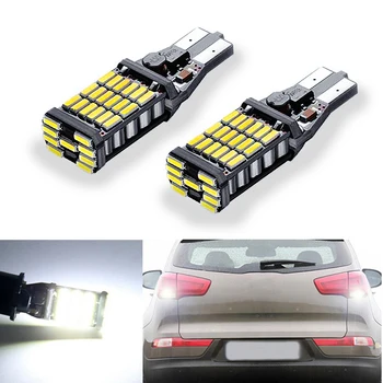 

2x Reverse Light 921 T15 W16W LED Bulb 4014 SMD For kia rio k2 3 armrest ceed sportage sorento cerato soul picanto optima k3