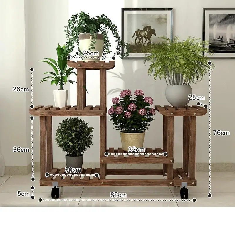 MODEL C Лестница Estanteria Macetas Mueble Estante Para Plantas Varanda плантенреккен стеллаж для улицы Dekoration Цветочная Полка Подставка для растений - Цвет: MODEL C