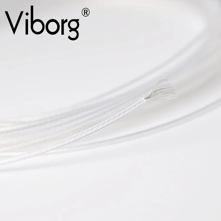 10m 0cc Silver plated wire Pure silver headphone cable DIY earphone audio | Электроника