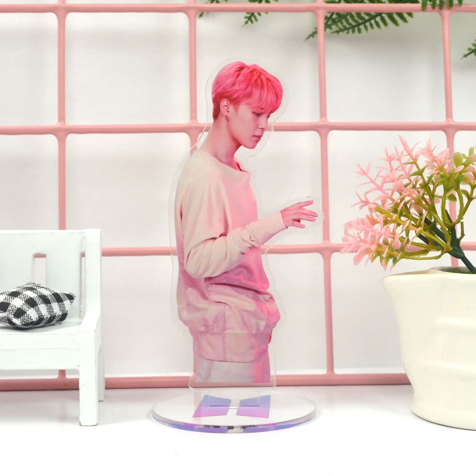 JIMIN1 Kpop bangtan мальчики акриловые стенд картина на столе стоящая фотография Kpop bangtan мальчики Новые поступления - Цвет: JIMIN1