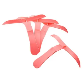 

4Pcs Flat Eyebrow Drawing Guide Ruler Stencils Template Model Makeup Cosmetic
