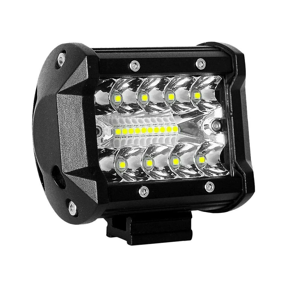 1Pc 60W Led Verlichting Bar Flood Spot Verlichting Rijden Lamp Offroad