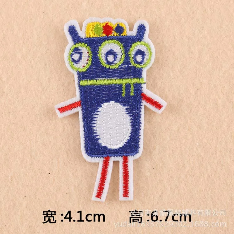 Vereinigten Sterne Bereich UFO Eisen Auf Patch Bestickte Kleidung Patch Für Kleidung Jungen Kleidung Aufkleber Garment Bekleidung Accessoires – Detail 4
